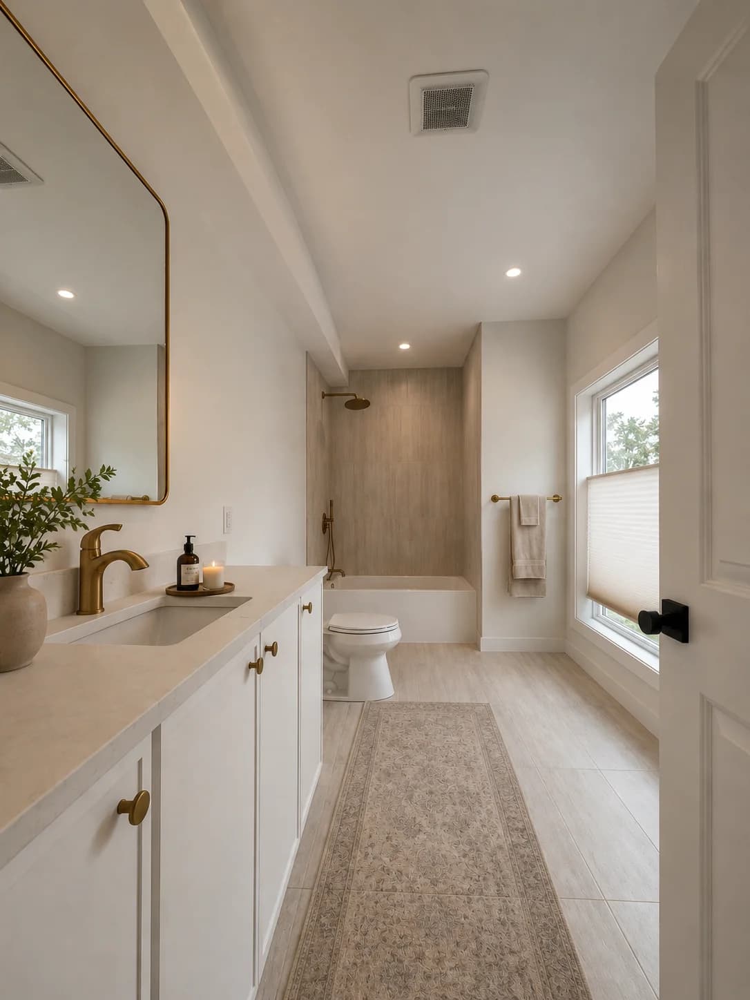 Bathroom and shower
